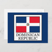 Carte Postale République dominicaine (Devant / Derrière)