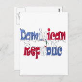 Carte Postale République dominicaine (Devant / Derrière)