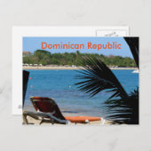 Carte postale République Dominicaine (Devant / Derrière)