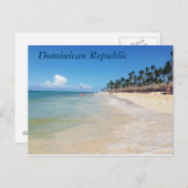 Carte postale République Dominicaine (Devant / Derrière)