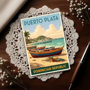 Carte Postale République dominicaine : Collection d'affiches de