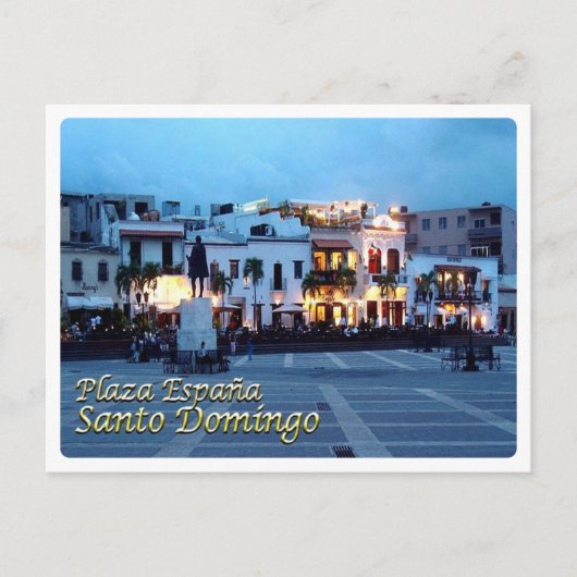 Carte Postale République Dominicaine - Saint-Domingue - (Devant)