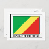 Carte Postale République du Congo (Devant / Derrière)