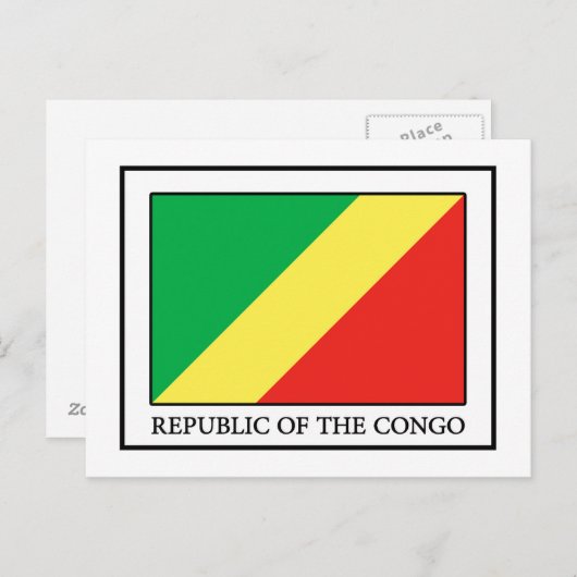 Carte Postale République du Congo (Devant / Derrière)