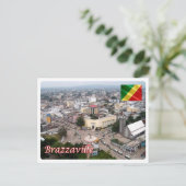 Carte Postale République du Congo - Brazzaville - (Debout devant)