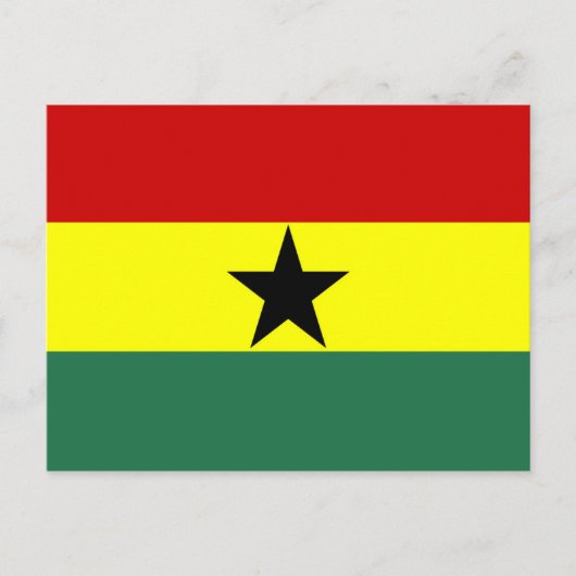 Carte Postale République du Ghana (Devant)