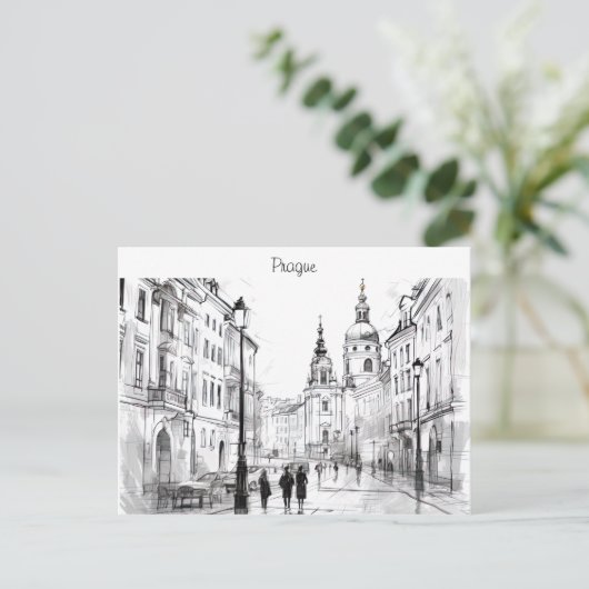 Carte Postale République tchèque de Prague (Debout devant)
