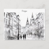 Carte Postale République tchèque de Prague (Devant)