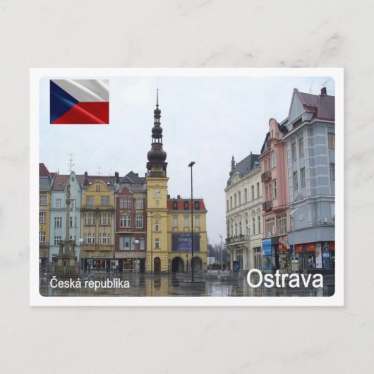 Carte Postale République tchèque - Ostrava - (Devant)