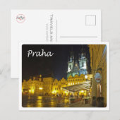 Carte Postale République tchèque - Praha - (Devant / Derrière)