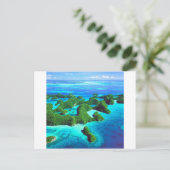 Carte Postale République tropicale des îles Palau (Debout devant)