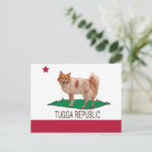 CARTE POSTALE RÉPUBLIQUE TUGGA (Debout devant)