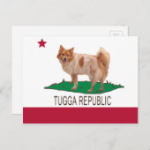 CARTE POSTALE RÉPUBLIQUE TUGGA (Devant / Derrière)