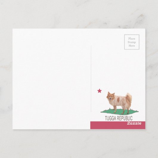 CARTE POSTALE RÉPUBLIQUE TUGGA (Dos)