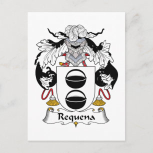 Carte Postale Requena Family Crest