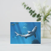 CARTE POSTALE REQUÊTE EN OCÉAN BLEU (Debout devant)