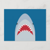 Carte postale requin (Devant)