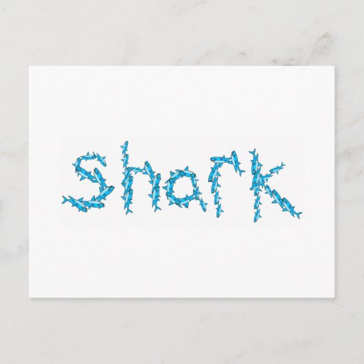 Carte Postale Requin (Devant)