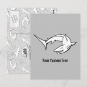 Carte Postale Requin (Devant / Derrière)