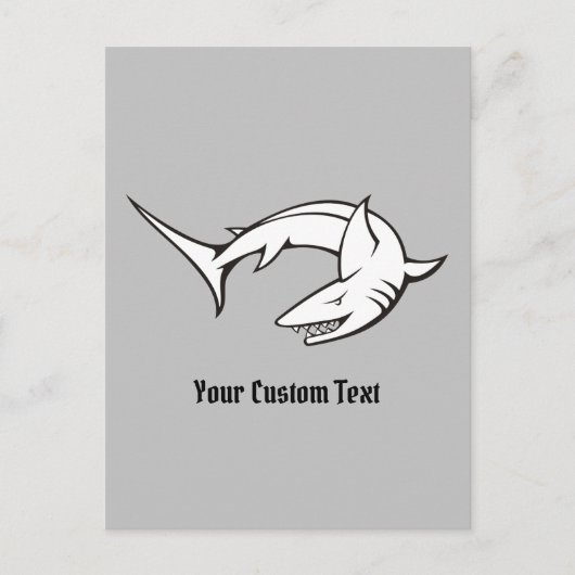 Carte Postale Requin (Devant)