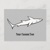 Carte Postale Requin (Devant)