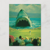 Carte Postale Requin au Golf Course (Devant)