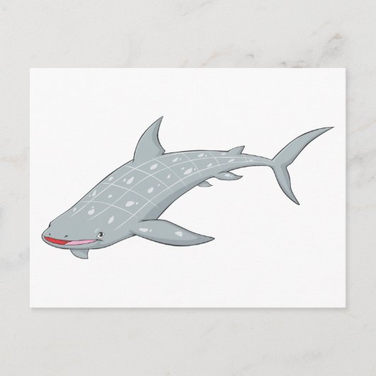 Carte Postale Requin-baleine sauvage (Devant)