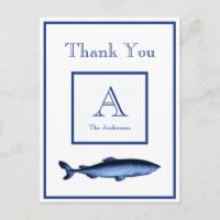 Requin côtier personnalisé bleu marine blanc