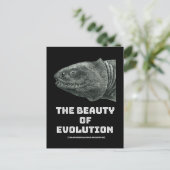 Carte Postale Requin de beauté de l'évolution (Debout devant)