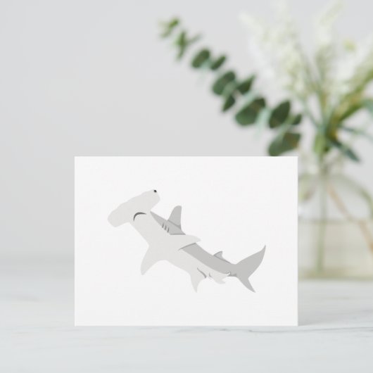 Carte Postale requin marteau (Debout devant)