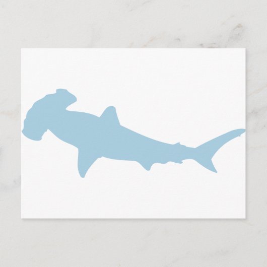 Carte Postale requin marteau (Devant)