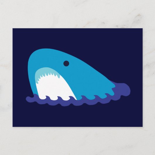 Carte Postale Requin mignon (Devant)