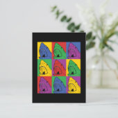 Carte Postale Requin Pop Art (Debout devant)