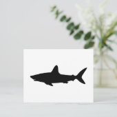 Carte Postale Requin qui Nage (Debout devant)
