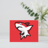 Carte Postale Requin rouge (Debout devant)