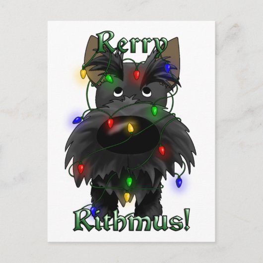 Carte Postale Rerry Rithmus - Scottish Terrier (Devant)
