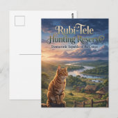 Carte Postale Réserve de chasse de Rubi-Tele (Devant / Derrière)