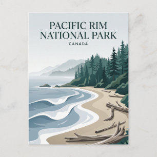 Carte Postale Réserve de parc national Pacific Rim Canada