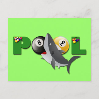 CARTE POSTALE RÉSERVE DE PISCINE