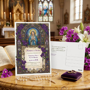 Carte Postale Réserve la date chrétienne catholique espagnole