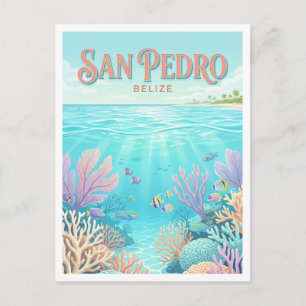 Carte Postale Réserve marine de Hol Chan San Pedro Belize