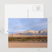 Carte Postale Réserve nationale de Mojave Californie (Devant / Derrière)