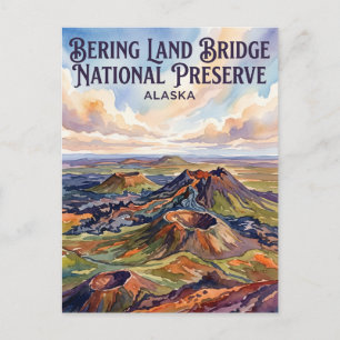 Carte Postale Réserve nationale du pont terrestre de Béring État