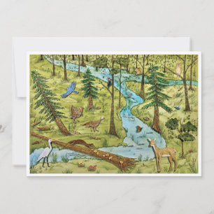 Carte postale Réserve naturelle