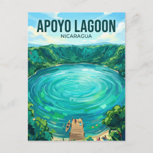 Carte Postale Réserve naturelle de la lagune d'Apoyo Nicaragua