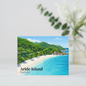 Carte Postale Réserve naturelle de l'île Aride Seychelles (Debout devant)