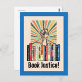 Carte Postale Réservez Justice ! (Devant / Derrière)