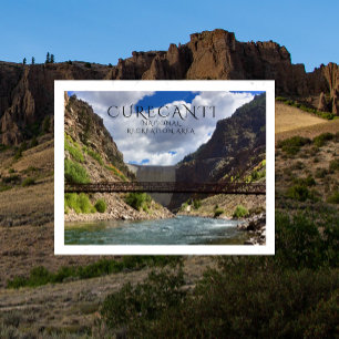 Carte Postale Réservoir de cristal, barrage, passerelle, Curecan