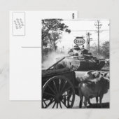 Carte Postale Réservoir de la 1ère Bn., 69e Armor, 25e Inf. Div. (Devant / Derrière)