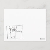 Carte Postale réservoir de propane (Dos)